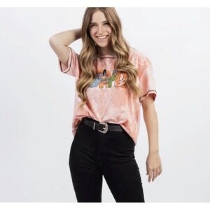 American Bling Women's T- Shirt Size XL Short Sleeves Crewneck Casual Lighteight